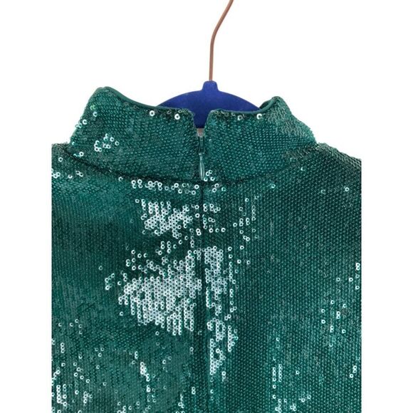 Express Sequin Long Sleeve Top NEW - Picture 5 of 10